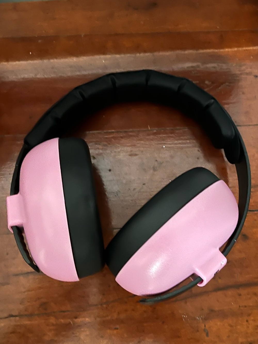 BaBy BanZ Pink and Black Over-Ear Kids Headphones